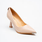 Apex Pointed Toe Heels - Beige - view 2