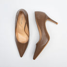 Milano Classic Pointed Toe Pumps - Brown - view 4