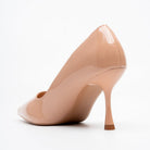 Noir Classic - Beige Patent Pointed Pump - view 5