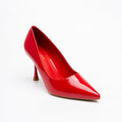 Noir Classic - Red Patent Pointed Pump - view 2