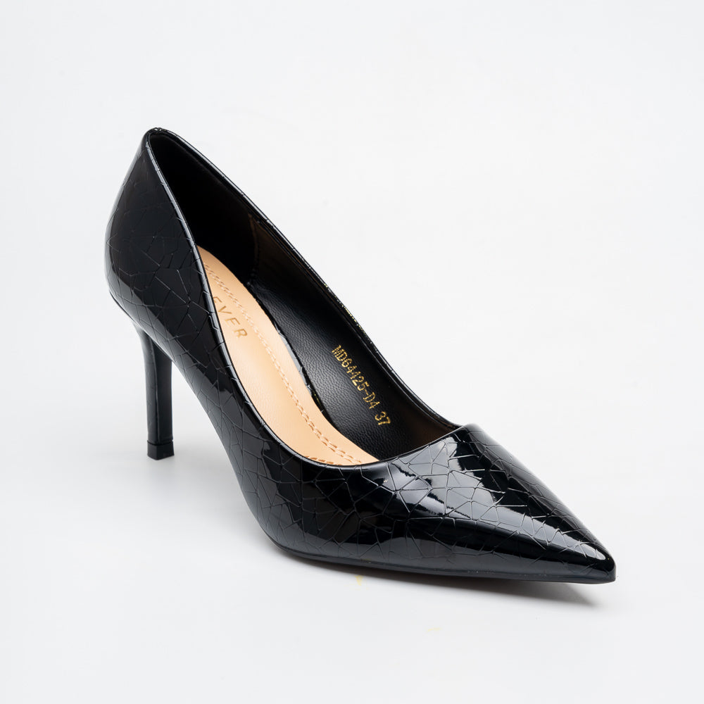 Vipera Luxe Pointed Toe Pumps - Black - view 2