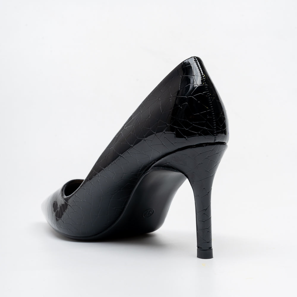 Vipera Luxe Pointed Toe Pumps - Black - view 5