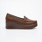 Velaro Comfort Platform Loafers - Brown