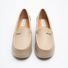Velaro Comfort Platform Loafers - Beige - view 3