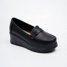 Arvello Comfort Platform Loafers - Black - view 2