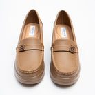 Arvello Comfort Platform Loafers - Khaki - view 3