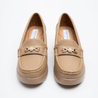 Arden Luxe Chain Loafers - Khaki - view 3