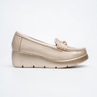 Arden Luxe Chain Loafers - Gold