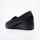 Arlena Comfort Wedge Loafers - Black - view 5
