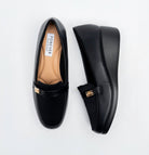 Arlena Comfort Wedge Loafers - Black - view 4