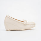 Liora Chain Comfort Loafers - White