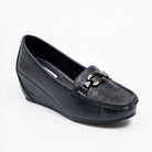 Liora Chain Comfort Loafers - Black - view 2