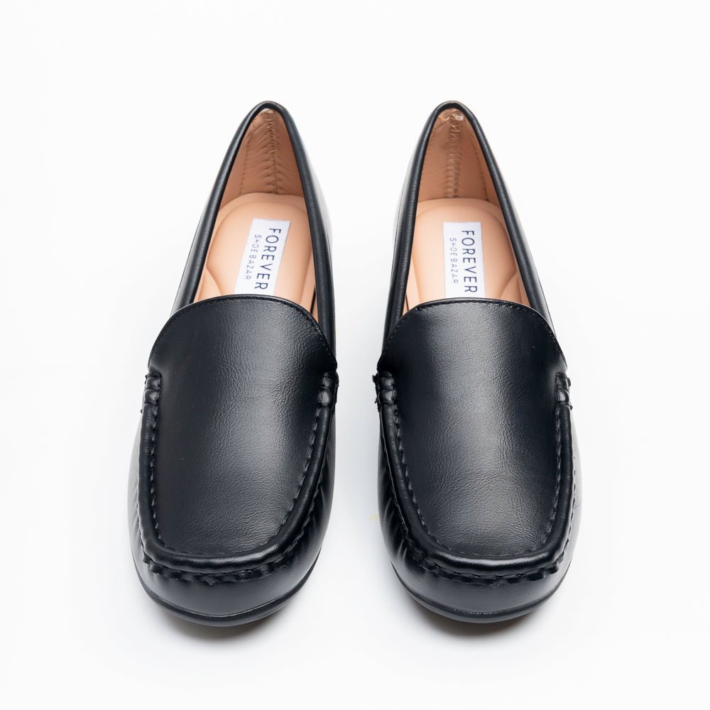 Trevina Classic Office Loafers - Black - view 3
