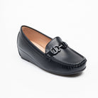 Elvora Chain Comfort Loafers - Black - view 2