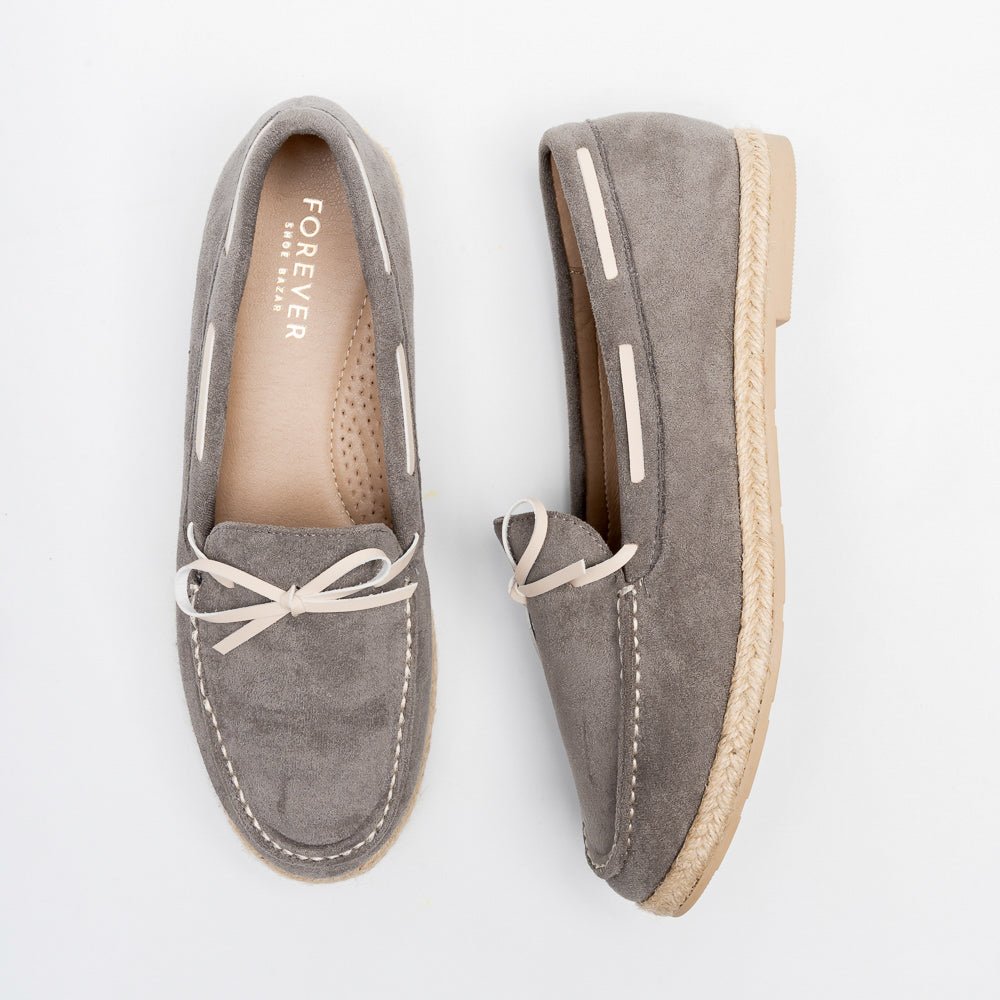 Coaster Suede - Grey Espradrilles - view 4