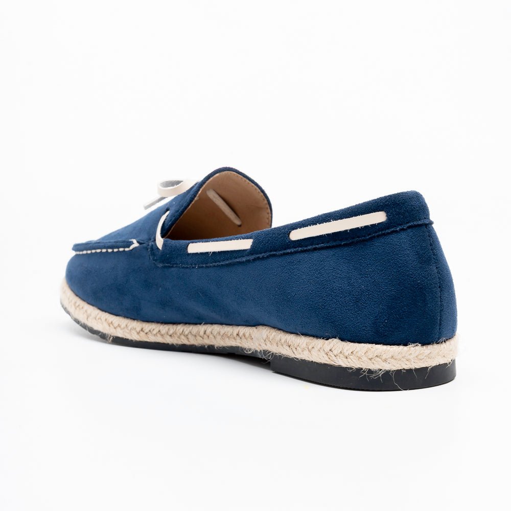 Coaster Suede - Navy Espradrilles - view 5