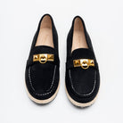 Rope Edge - Black Casual Loafers - view 3