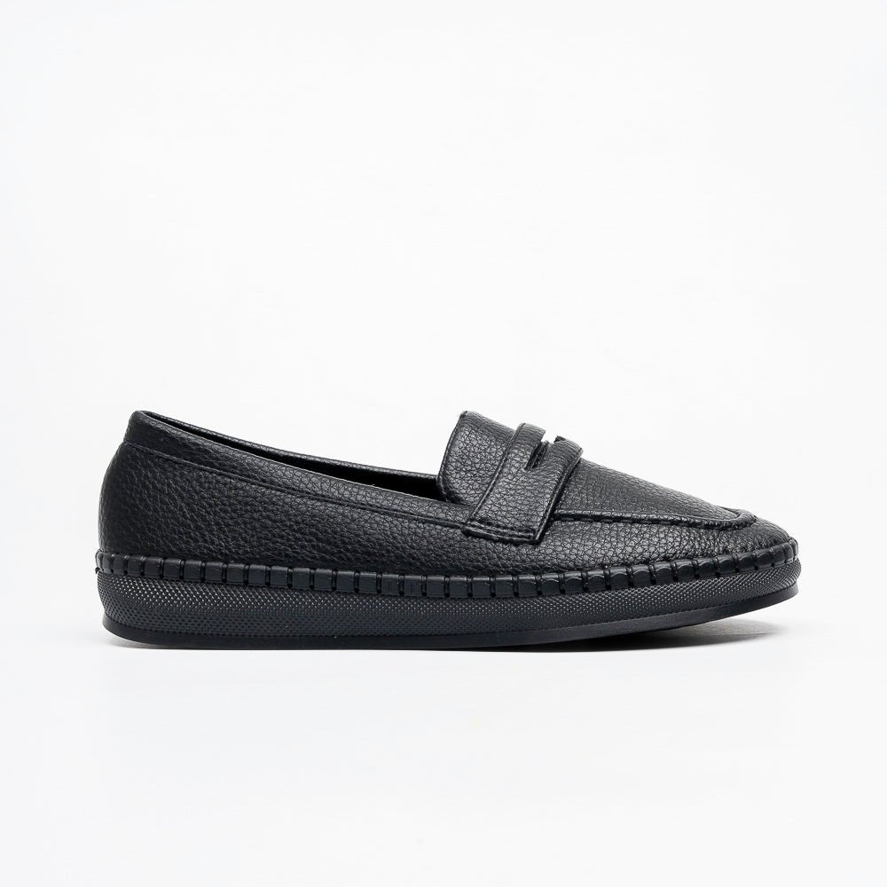Elite Bliss - Black Loafers - view 2