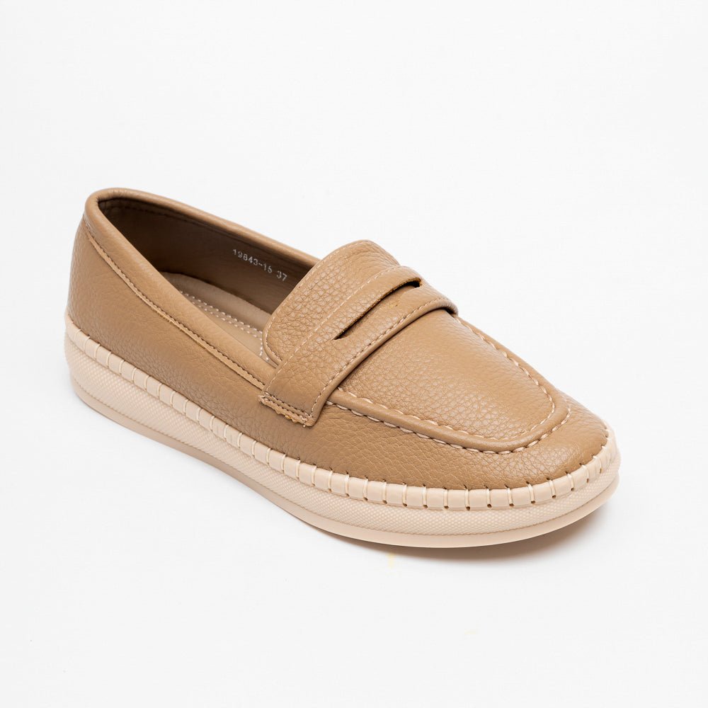 Elite Bliss - Khaki Loafers - view 2