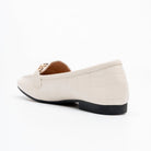 Bellagio Croc Bit Loafers - Beige - view 6