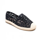 Blossom Lace Rope - Black Espradrilles - view 2