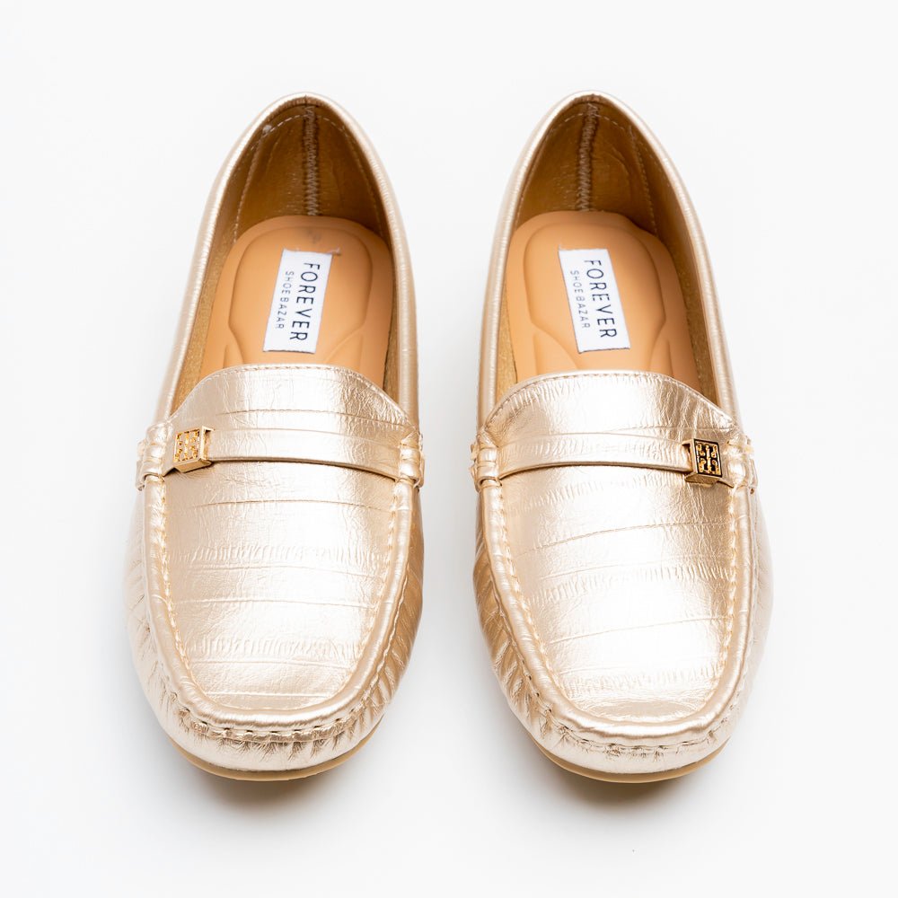 Monaco Glide Loafers - Gold - view 4