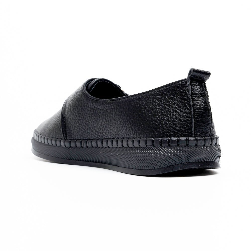 Midnight Quilt - Black Loafers - view 5