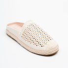 Azure Weave Resort Mules - Beige - view 2