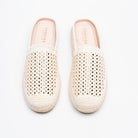Azure Weave Resort Mules - Beige - view 3