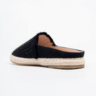 Azure Weave Resort Mules - Black - view 5