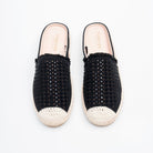 Azure Weave Resort Mules - Black - view 3