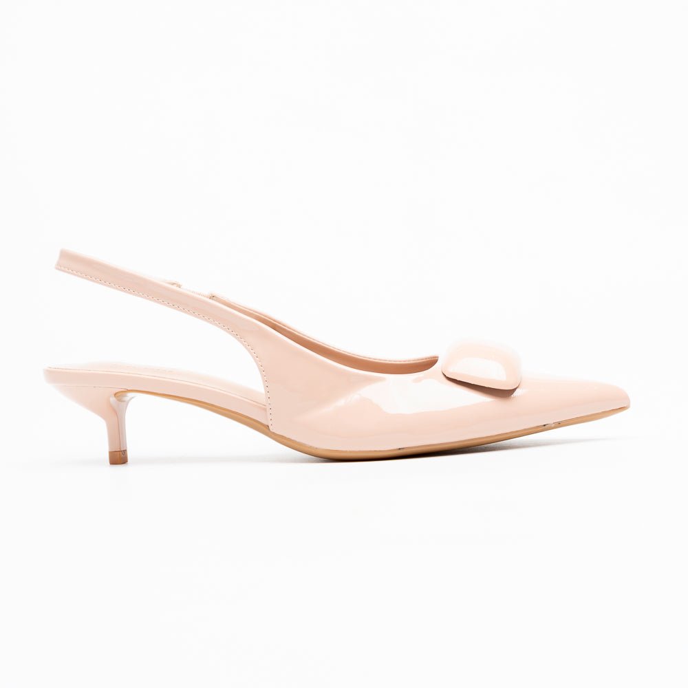 Gilded Vine - Beige Casual Slingback - view 2