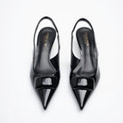 Gilded Vine - Black Casual Slingback - view 3