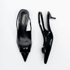 Gilded Vine - Black Casual Slingback - view 4