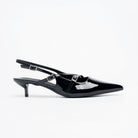 Aurum Criss Royale - Black Casual Slingback