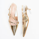 Aurum Criss Royale - Gold Casual Slingback - view 5