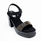 Vespera Glam Platform Sandals - Black - view 2