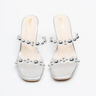 Marvelle Silver Orb Heels - Silver - view 3