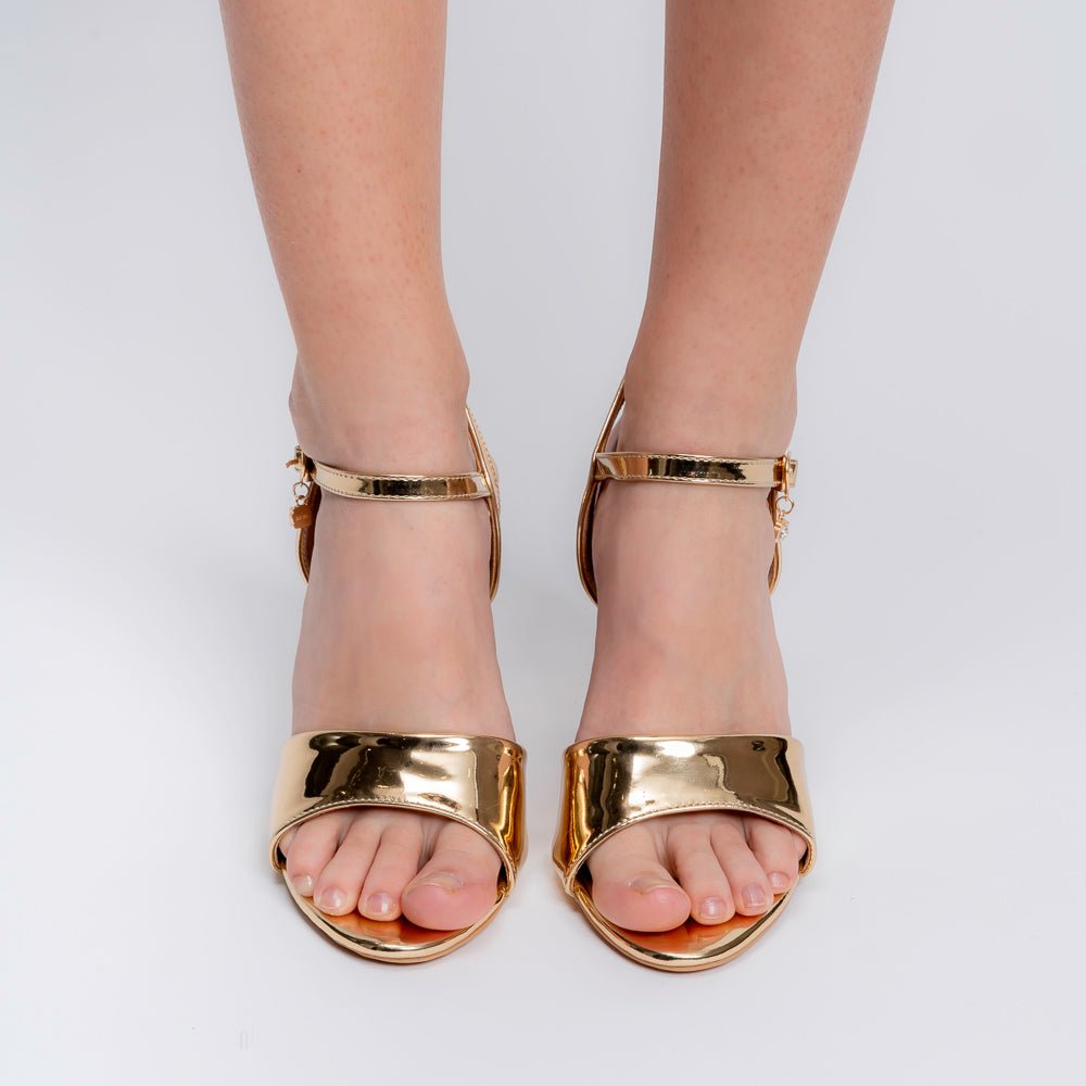 The Red Carpet Strap - Golden Heels — view 4