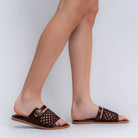 The Off-Duty Icon - Coffee Brown Flats