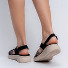The Breezy Baddie - Black Flats — view 6