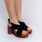 The Rockstar Rizz - Black Heels — view 5
