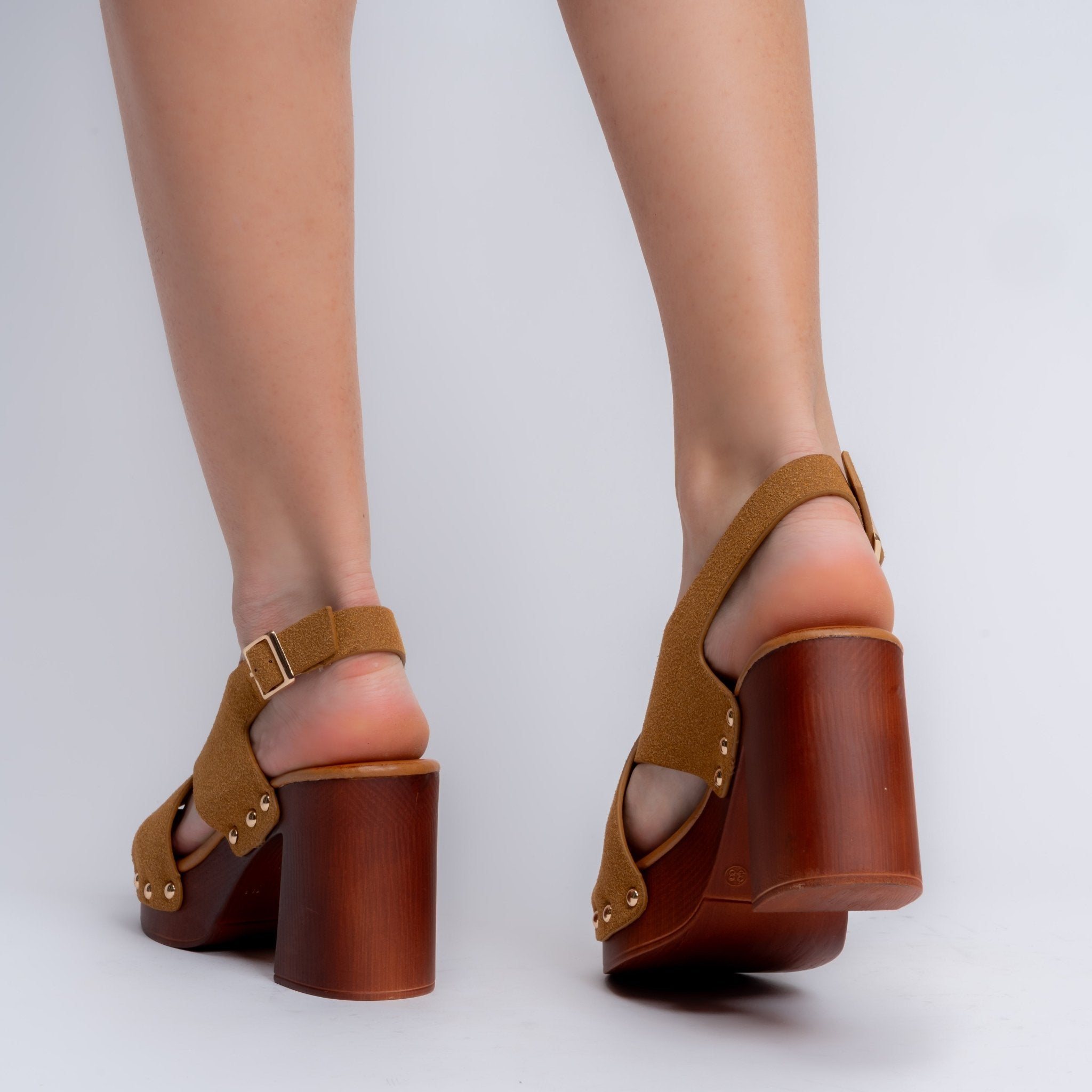 The Rockstar Rizz - Camel Brown Heels — view 4