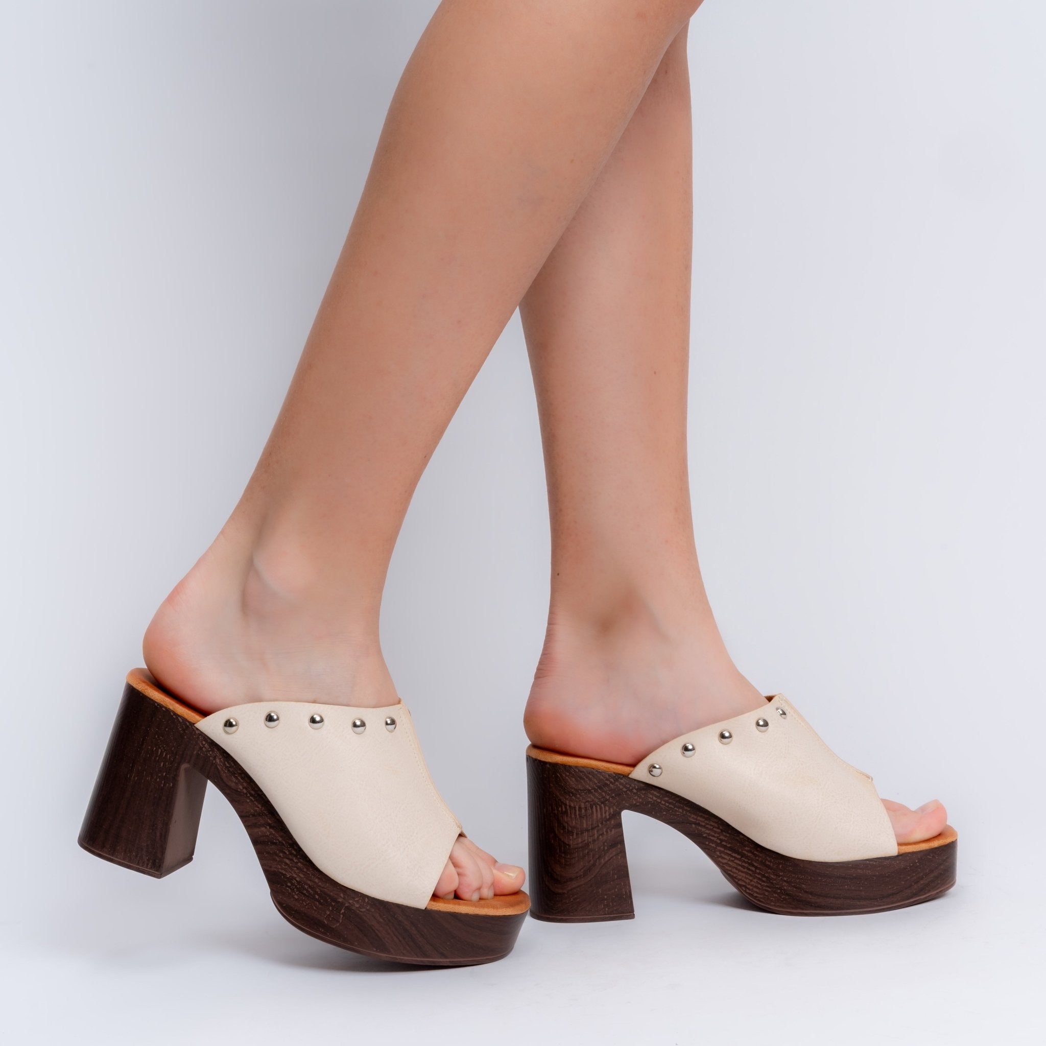 The Tall Classic - Beige Heels
