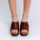 The Tall Classic - Coffee Brown Heels — view 4