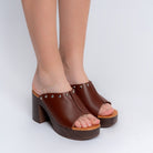 The Tall Classic - Coffee Brown Heels — view 5