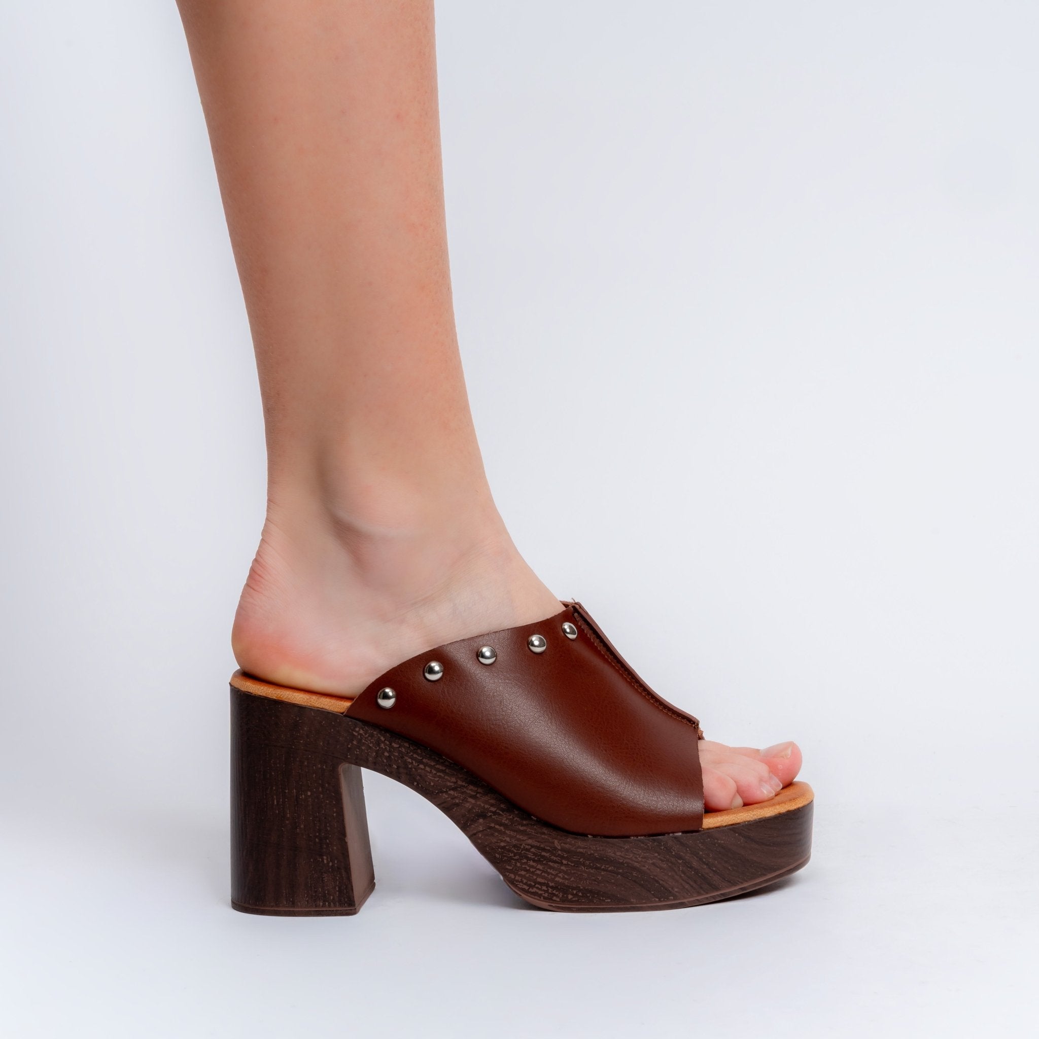 The Tall Classic - Coffee Brown Heels — view 3