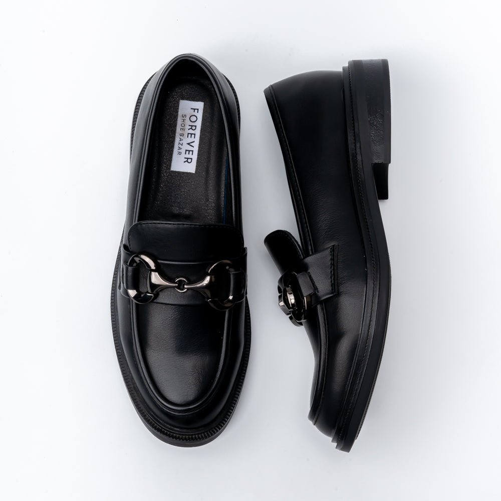 Boardroom Bliss - Black Casual Shoes - view 5