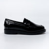 Penny Patent - Black Loafers