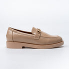 Urban Gloss - Beige Patent Loafers